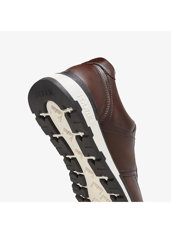 NDURE Sneakers for Mens Leather Stylish | Comfortable & Durable Casual Shoes for Everyday Wear | Walking | Fashion | Lightweight | Running | Gym Training | Jogging | Breathable - Image 5